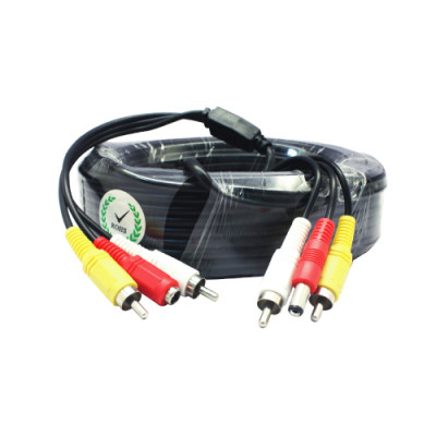 ✅มาตรฐาน ทน ของแท้ by GLINK GLDC+BNC สายกล้องวงจรปิดสำเร็จรูป CCTV 15M 20M 30M GLINK ส่งสัญญาณได้อย่างแม่นยำ