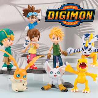 ดิจิมอน โมเดลดิจิมอน Digimon แบบ 8 ตัว Action งานละเอียดมาก น่ารักที่สุด ราคาถูก งานจีน