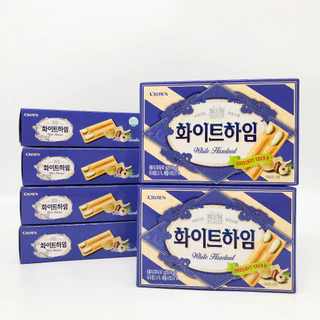 ขนมเกาหลี เวเฟอร์เกาหลี Choco White HEIM 47g ขนมช็อกโกแลตเกาหลี 초코하임