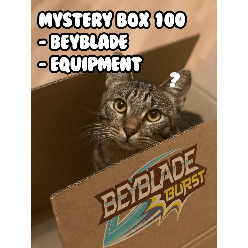 กล่องสุ่ม เบย์เบลด 100 บาท beyblade_mystery_box