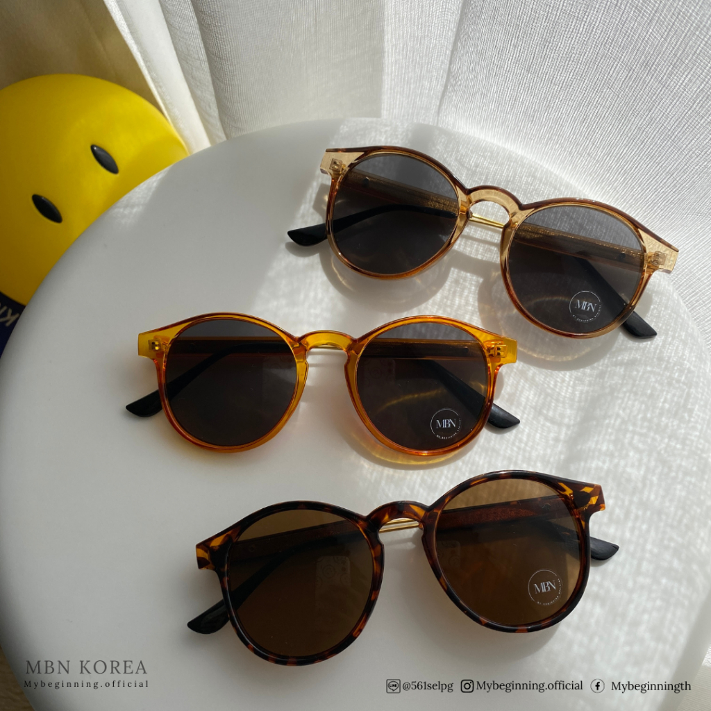 𝐌𝐁𝐍 รุ่น 𝐊𝐎𝐑𝐄𝐀 แว่นกันแดด เลนส์ป้องกันแสง UV 400