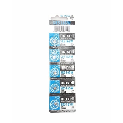 ถ่านกระดุม ถ่านนาฬิกา SR516SW 317/1.55V sr 516 sw Maxell Calcuator Battery lithium ถ่านกลม ถ่านเครื่