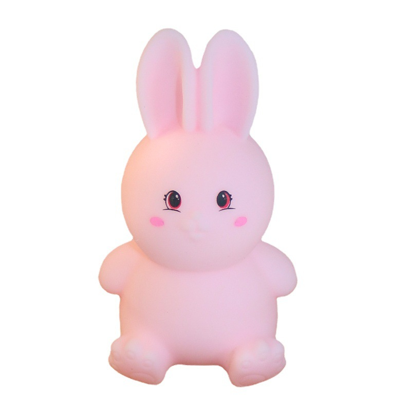 ของเล่นกระต่ายนุ่มนิ่ม กระต่ายบีบ กระต่ายน่ารัก ตุ๊กตาบีบเพลิน ทุเรียนนิ่ม ของเล่นเด็ก ฝึกกล้ามเนื้อ คลายเครียด สกุชชี่