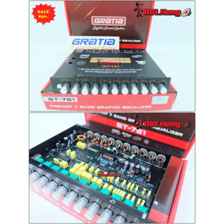 ขายปรีโมรุ่นท๊อป 7แบน GRATIA GT-751 รุ่นทอป โมแท้เปลี่ยนอะไหล่งานแบรนชั้นนำ