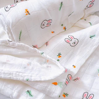 Little Muslin 27x27นิ้ว ผ้าอ้อม มัสลิน ใยไผ่ 100% ผ้านิ่มมาก ไม้ไผ่ล้วน 70x70ซม