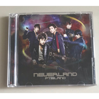 ซีดีเพลง ของแท้ ลิขสิทธิ์ มือ 2 สภาพดี...ราคา 250 บาท “F.T. Island”ซิงเกิ้ล“Neverland”(แบบที่2...CD+DVD)*Made In Japan*