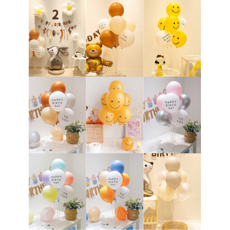 ก้านตั้งลูกโป่งสูงballoon สำหรับตกแต่งปาร์ตี้ พร้อมส่งในไทย