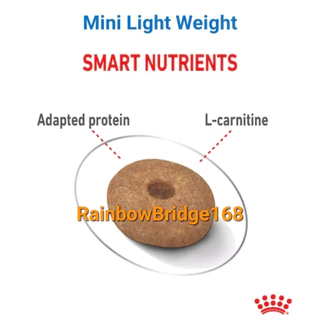 Royal Canin Mini Light Weight Care 8kg โรยัลคานิน อาหารสุนัขพันธ์ุเล็ก ลดน้ำหนัก คุมน้ำหนัก ถุง 8 กก