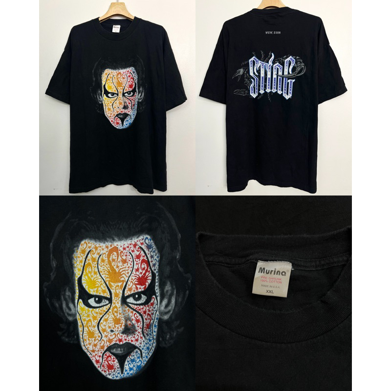 STING VINTAGE 90s เสื้อยืดวินเทจ สติง นักมวยปล้ำ wcw