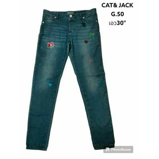 CAT&amp; JACK แท้ เอว30 "กางเกงยีนส์หญิง