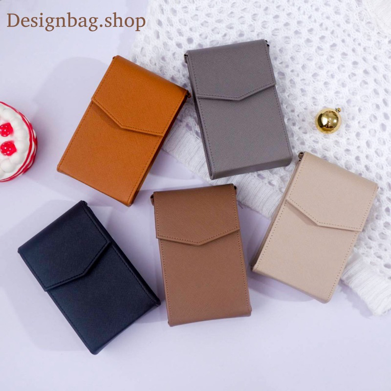 พร้อมส่ง กระเป๋าหนังสะพายข้างแฟชั่น สไตล์เกาหลี มินิมอล รุ่น (หน้าวี)