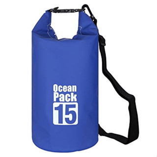 💯ของแท้​ Ocean​ pack​💯 กระเป๋ากันน้ำ​ OCEAN​ PACK​ 15L สีน้ำเงิน ​ของแท้💯💯💯💯