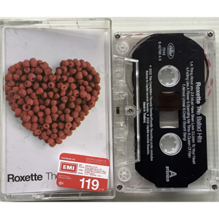 Cassette Tape เทปคาสเซ็ตเพลง Roxette The Ballad Hits ลิขสิทธิ์  It Must Have Been Love Listen To Your Heart