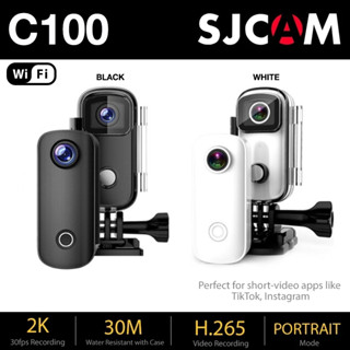 กล้องแอคชั่น ขนาดเล็ก SJCAM รุ่น C100 1080P 30fps 30M Waterproof กันน้ำได้ กล้องเพื่อการกีฬา รับประกัน 6 เดือน