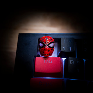 ส่งฟรี Artisan keycap  สไปดี้