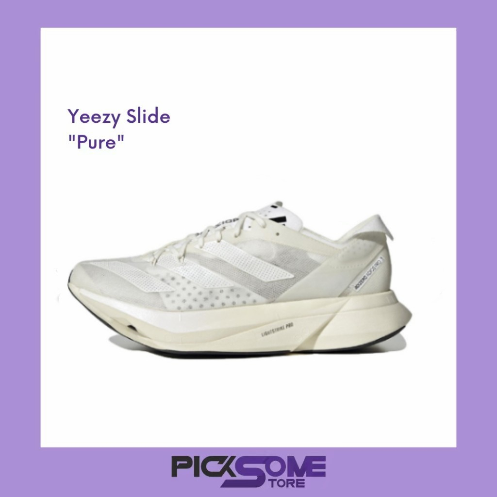 adidas Adizero Adios Pro 3 off-white style Running shoes Authentic 100%