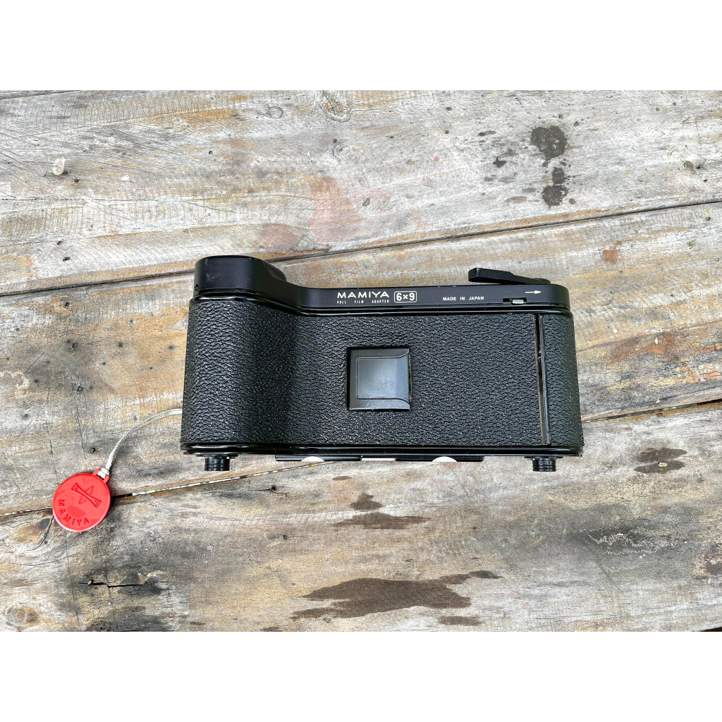 Mamiya 6x9 Roll Film Adapter Back 120/220 Press Black from JAPAN