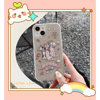 🎁ส่งของขวัญ🎁เคสไอโฟน สำหรับ 11 14 for iPhone Case 13 12 Pro Max น่ารัก แฟชั่น ลูกสุนัข กันกระแทก เคสนิ่ม เคสโทรศัพท์