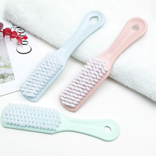 Joy Live แปรงทำความสะอาดรองเท้าพลาสติกอเนกประสงค์ Bushy Nylon Bristles Scrubber Washing Tool