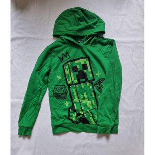 Minecraft sweater ใส่คลุมไปเรียนได้จ้า ผ้าไม่หนา