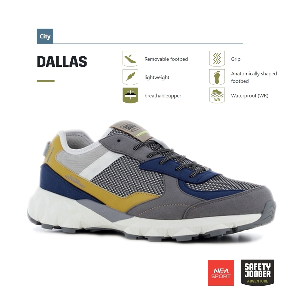 [ลด30% เก็บโค้ด 2509FASHDD] Safety Jogger Adventure - DALLAS รองเท้าเทรล เดินป่า ปีนเขา Walking Boot