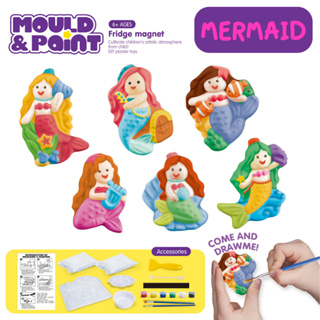 ราคา[พร้อมส่งจากไทย!!] DIY Paint Gypsum ชุดระบายสีปูนปลาสเตอร์ ตุ๊กตาระบายสี ของเล่นเสริมพัฒนาการเด็ก ตุ๊กตาปูนปลาสเตอร์