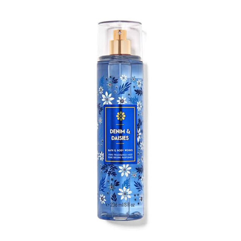 Bath and Body Works Denim & Daisies Fine Fragrance Body Mist 236ml. ของแท้