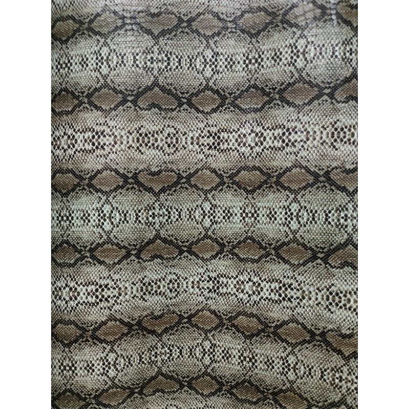 หนังเทียมพีวีซีลายงู ลายเสือ 90*145ซม. - รูปที่ 2