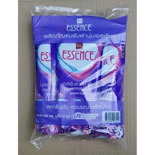 เอสเซ้นปรับผ้านุ่มเมจิคคอล ขนาด600mlx3ถุงมีให้เลือกสั่ง3สี3กลิ่น ชมพู ม่วง เขียว หอม ห๊อม มั่นใจ(แพ็คเก็ตใหม่แล้วค่ะ)