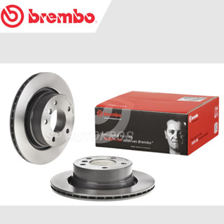 BREMBO จานเบรคหลัง BMW Z4 E85 (3.0) (HC) 03-09 09 9869 81