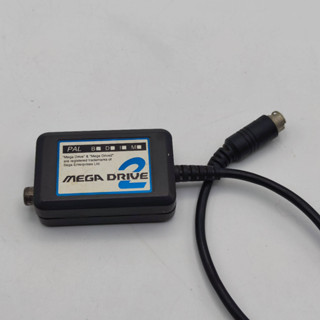 SEGA Mega Drive 2 RF adapter กล่อง สายจูน ภาพ เสียง RF ของแท้