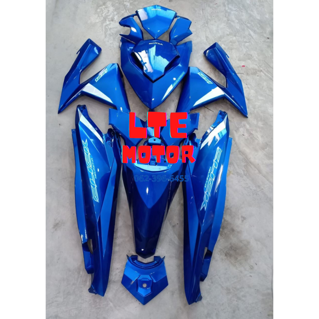 ชุดสี เฟรม คลิ๊ก 125 i LED  Honda Click 125 i LED รุ่นไฟ LED รถปี 2017 ครบชุด 11 ชิ้น พร้อมติดสติกเก