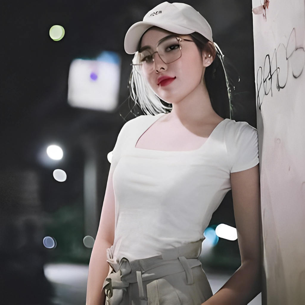 🌈MesubShop🌈 เสื้อยืด คอเหลี่ยม เสื้อนมโต แขนสั้นครอปลุคไฮ-โซ ‼️ผ้า2ชั้น‼️  🥰ขายดีอันดับ1🌈 เหลี่ยมสั้น 287 M203A - รูปที่ 5