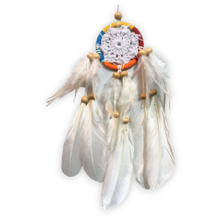 Dream catcher size 6 cm. (เครื่องรางดักความฝัน) DC603