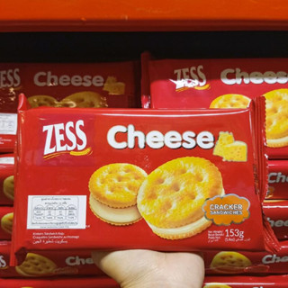 Zess แครกเกอร์ครีมชีส สอไส้ครีมชีสเข้มข้น ขนาด 153 g.