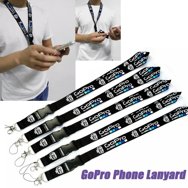 สายคล้องคอ และพวงกุญแจ และสายคล้องบัตรประจําตัว สําหรับกล้อง Gopro thumbnail 3