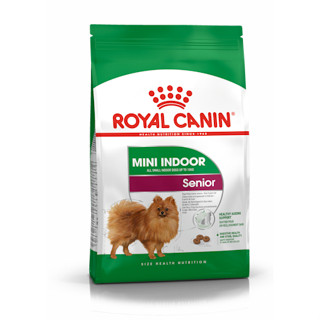 Royal canin Mini indoor senior 1.5kg  สำหรับสุนัขพันธ์เล็กเลี้ยงในบ้านอายุ 8 ปีขึ้นไป ขนาด 1.5 กก.