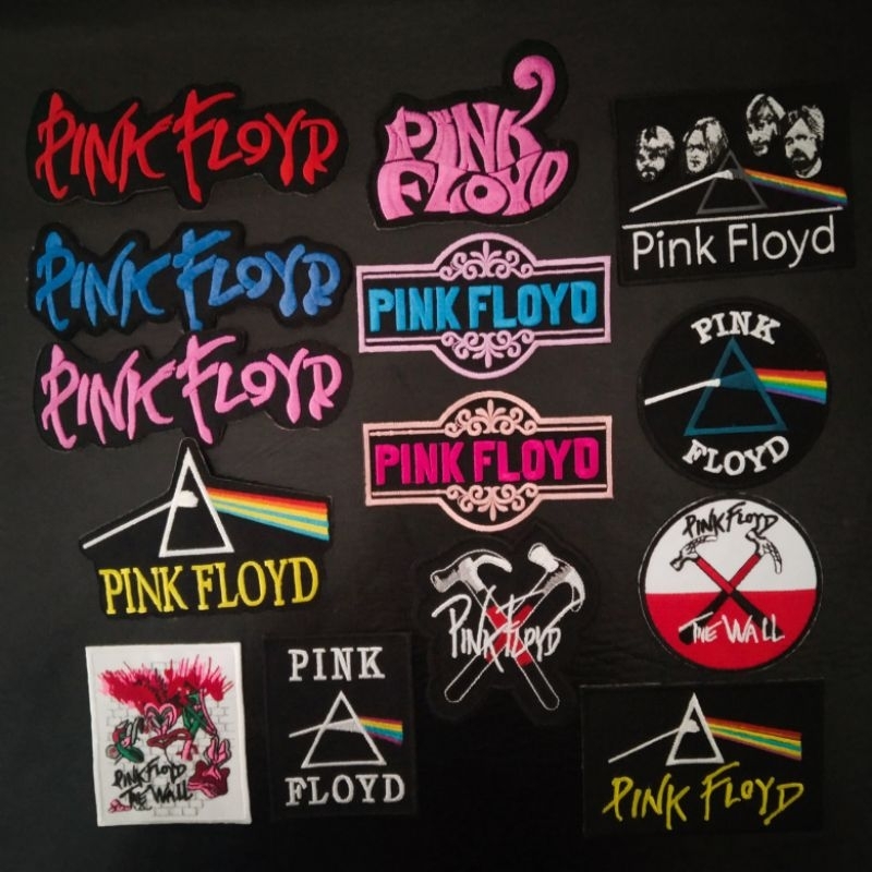 PINK FLOYD ตัวรีดติดเสื้อ อาร์มติดเสื้อ วงดนตรี ร็อค เฮฟวี่เมทัล งานปัก งานdiy มี14แบบ
