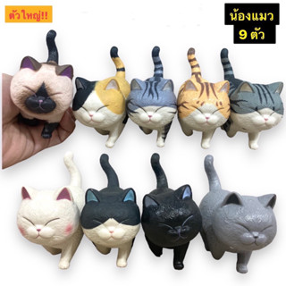 โมเดลน้องแนวเดินยกเซ็ต9ตัวสุดน่ารักขนาด10cm.ตัวใหญ่🐱
