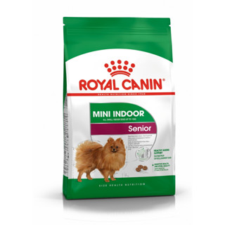 Royal Canin mini Indoor Adult รอยัลคานิน อาหารสุนัขพันธุ์เล็กเลี้ยงภายในบ้าน 500g