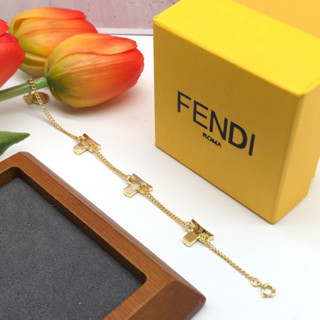 สร้อยข้อมือ Fendi เกรดVIP ใช้สลับแท้💯 พร้อมส่ง