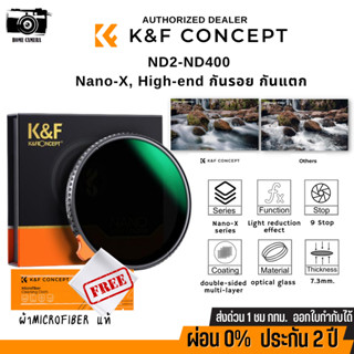 K&amp;F Nano-X ND2-ND400 High-end, Variable ND Filter แบบปรับได้