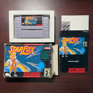 งานกล่องแท้ Star Fox (US) SNES