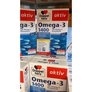 Omega-3 1400 aktiv Doppel herz 30 kapsein