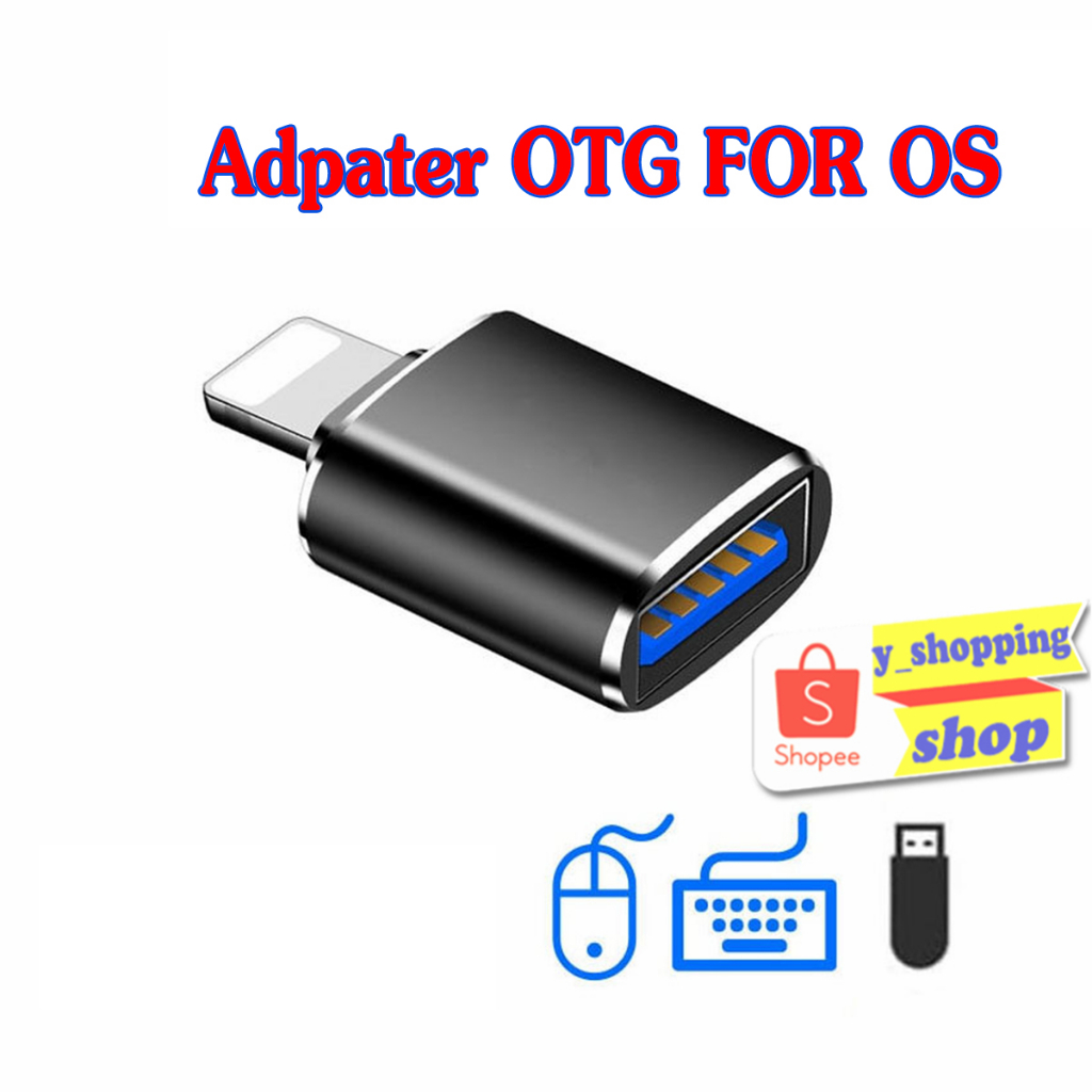 อะแดปเตอร์แปลงสายเคเบิลข้อมูล USB 3.0 แฟลชไดรฟ์ 4IN1 3IN1 Type-c iOS 13 สําหรับ Apple OTG iPhone iPad