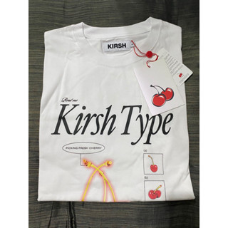 เสื้อยืด KIRSH CHERRY ของแท้ 🇰🇷 Size 1