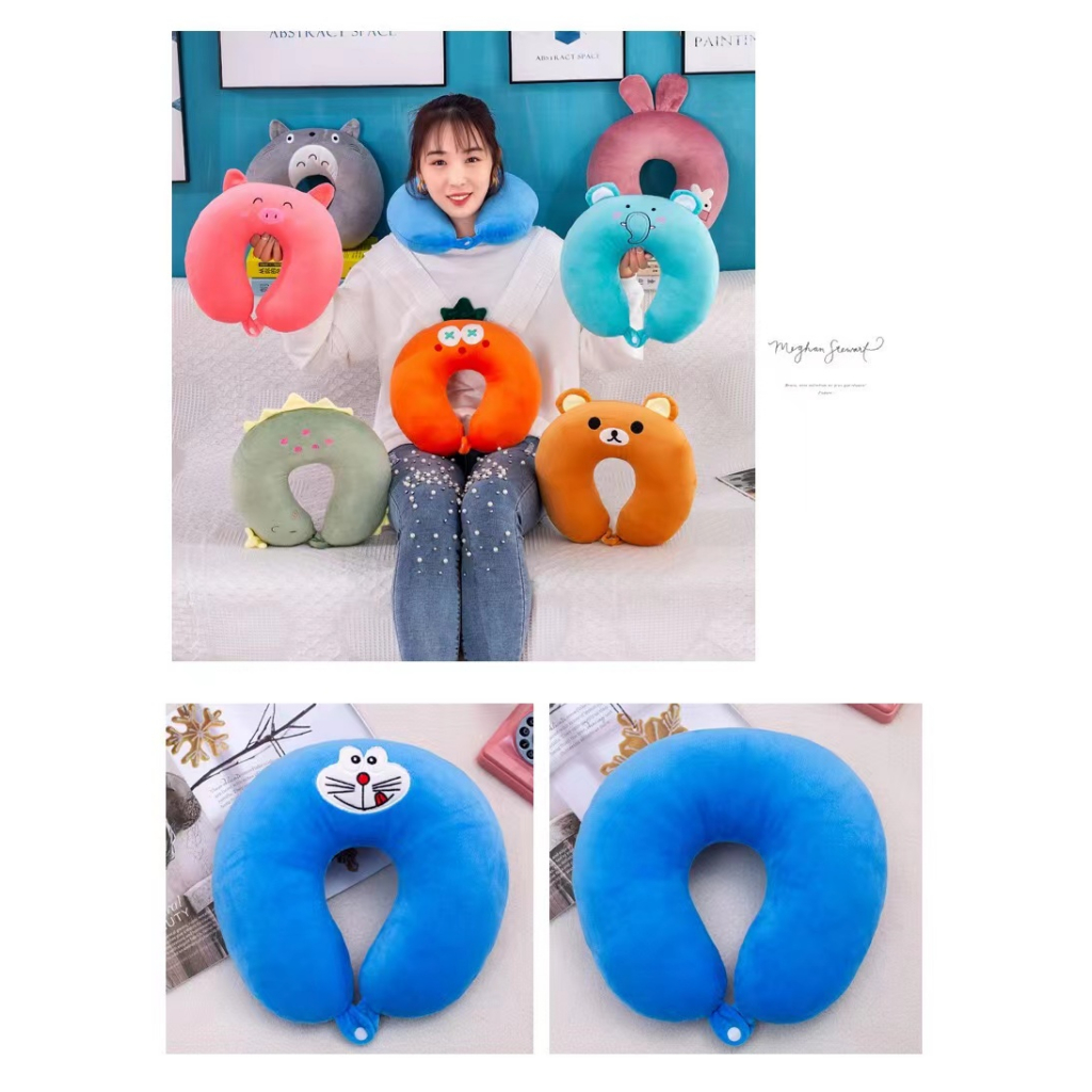 หมอนรองคอคุณภาพสูง ลายการ์ตูน new carton neck pillow