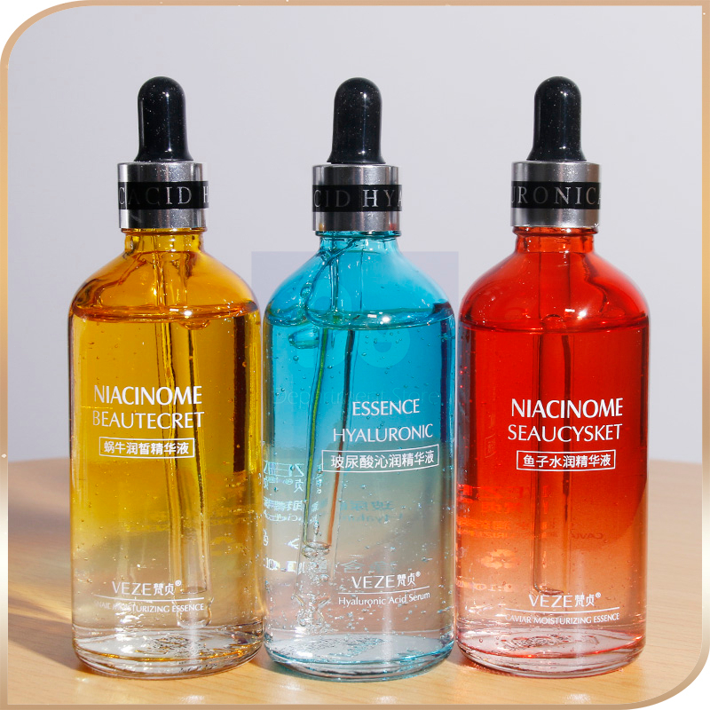 Bioaqua serum 100ml SERUM  Venzen เซรั่ม serum เอสเซนส์ ทรีทเม้นท์ essence ครบสูตร หน้าขาวใส ลดริ้วรอย กระชับรูขุมขน