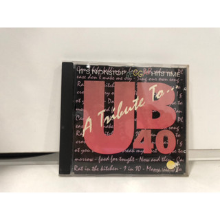 1 CD MUSIC  ซีดีเพลงสากล    A TRIBUTE TO UB 40   (L6A21)