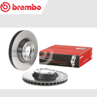 BREMBO จานเบรคหน้า Audi Q7 (3.0 3.6 4.2 TFSI TDI) Quattro 4LB (HC) 06-15 / 09 C882 11 / ราคา 1ใบ